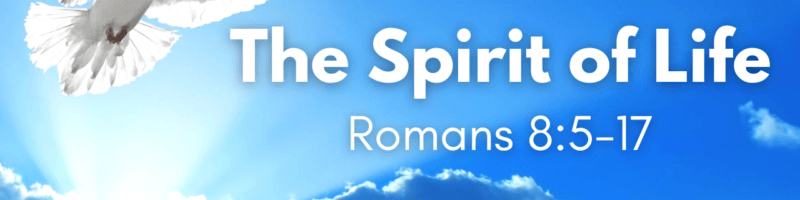 The Spirit of Life - Romans 8:16-25